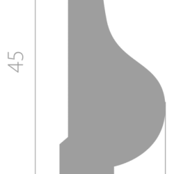 Молдинг Ultrawood U 0002 2000x14x45