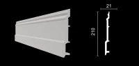Плинтус Decor Dizayn DD725 на Otdelka1.ru
