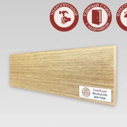 Плинтус МДФ Teckwood 80 мм Дуб Гоби
