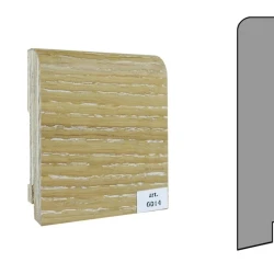 Плинтус шпонированный Finitura Dekor 120x30 прямой №014