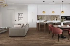 Кварц-виниловая плитка Damy Floor Family клеевая Орех Американский на otdelka1.ru