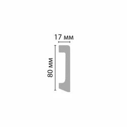 Плинтус Decomaster D235-114