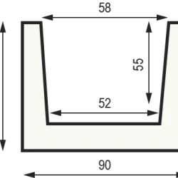 Балка Уникс М9 полиуретановая