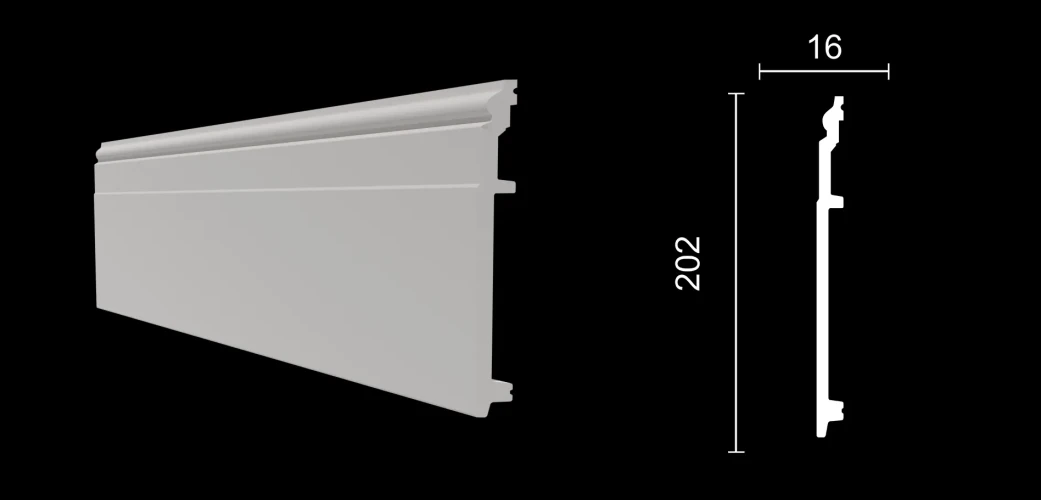 Плинтус Decor Dizayn DD726 на Otdelka1.ru