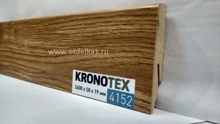 Плинтус МДФ Кронотекс / Kronotex 4152 Дуб эверест натуральный на Otdelka1.ru