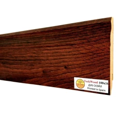 Плинтус МДФ Теквуд / Teckwood 100 мм Дуб Скэйл