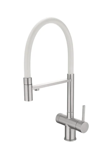Смеситель EMAR ЕС-7024WHT Satin на Otdelka1.ru