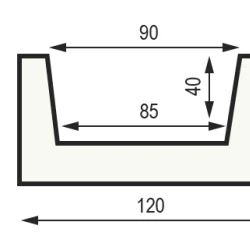 Балка Уникс М12 полиуретановая