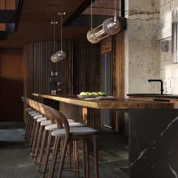 Кварцевый паркет Quartz Parquet Классик 7/1.2 мм 409 Дуб Средиземноморский