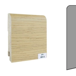 Плинтус шпонированный Finitura Dekor 120x30 прямой №016