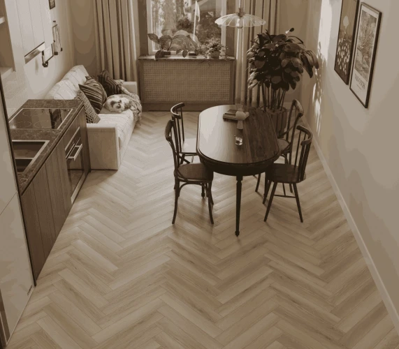 Ламинат Norland Herringbone Elegant 10 LF306-33 Дуб Иония на Otdelka1.ru