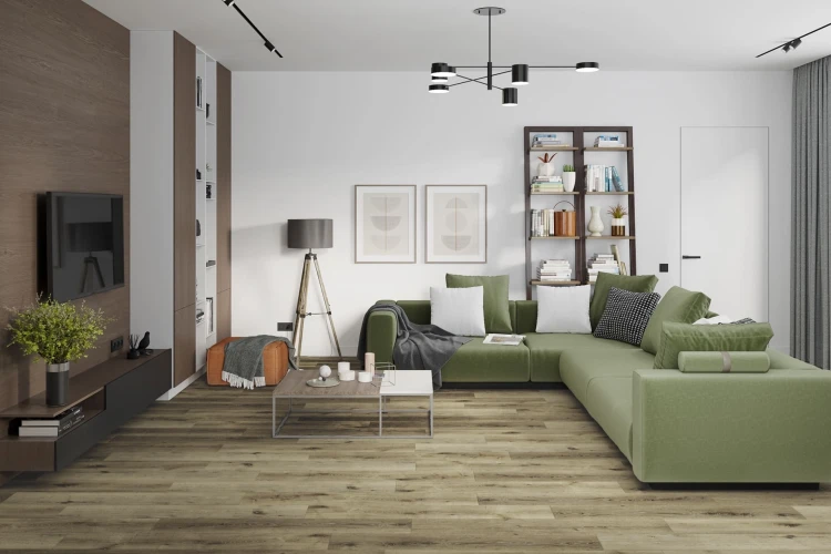 Кварц-виниловая плитка Damy Floor Family клеевая Дуб Провинциальный на Otdelka1.ru
