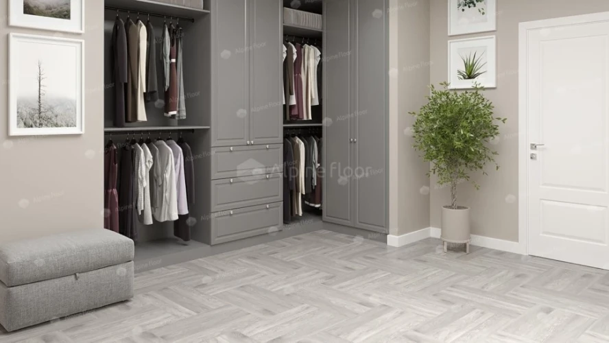 Виниловая плитка Alpine floor Parquet LVT Eco 16-21 Дуб Полис на Otdelka1.ru