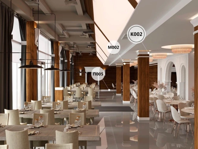 Карниз Cosca KX002 120х53 экополимер на otdelka1.ru