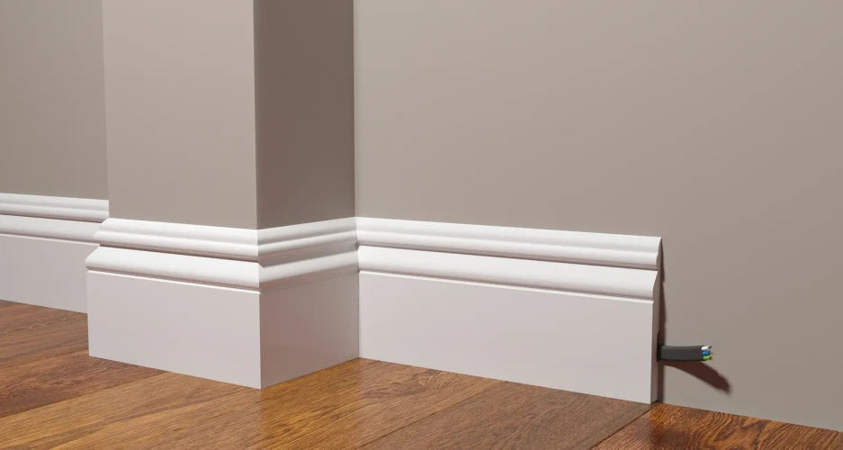 Плинтус полимерный Decor Dizayn DD50 на otdelka1.ru