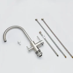 Смеситель кухонный EMAR 3007 сатин