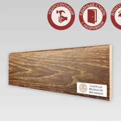 Плинтус МДФ Teckwood 80 мм Дуб Каньон