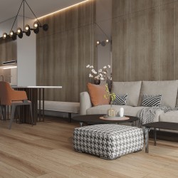 Кварц-виниловый ламинат Planker Elegant Line 3012 Дуб Темпер