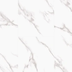 Кварц-виниловый ламинат Döcke Tavola Бормио DT011223 Белый мрамор