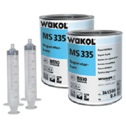 Быстроотверждаемая модифицированная силаном ремонтная смола Wakol MS 335 0,6 кг + шприц