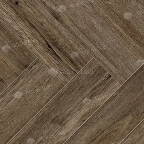 Ламинат Альпайн флор / Alpine floor Herringbone LF102-10 Дуб Бордо на Otdelka1.ru