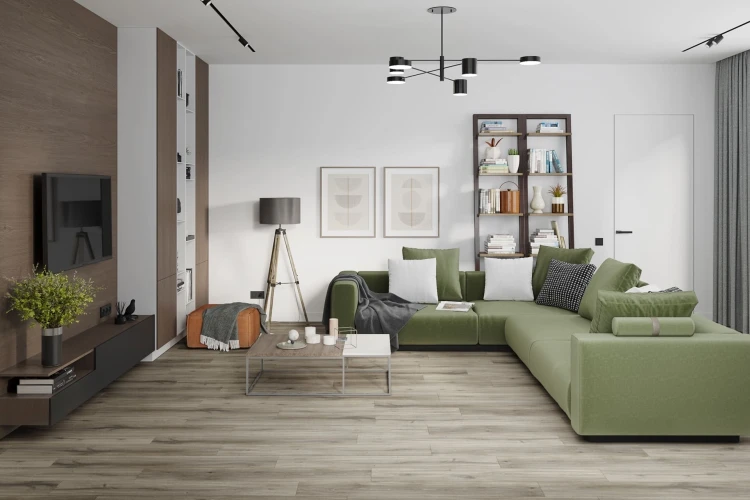 Кварц-виниловая плитка Damy Floor Family клеевая Дуб Натуральный на Otdelka1.ru