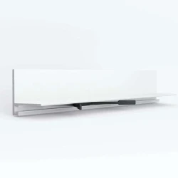 Микроплинтус Laconistiq Micro L Белый Муар