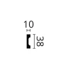 WD5 молдинг Wallstyl NMC 38х10х2000 мм на otdelka1.ru