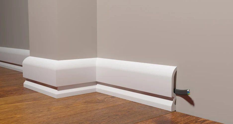 Плинтус полимерный Decor Dizayn DD700 на otdelka1.ru