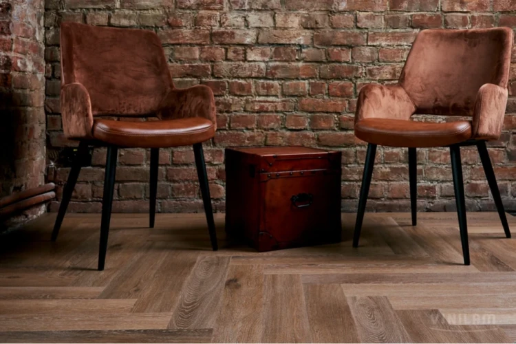 Кварц-виниловая плитка Vinilam Parquet Herringbone Glue IS11199 Паркет Венецианский на Otdelka1.ru