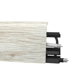 Плинтус пластиковый Arbiton Indo 135 Platinum Oak