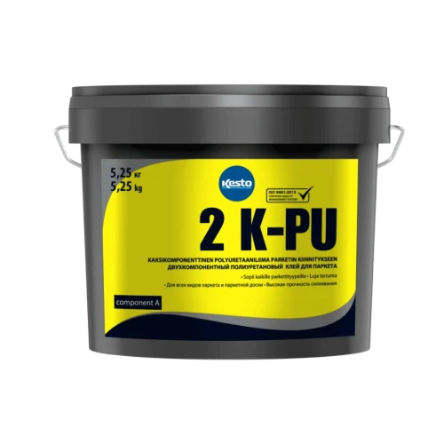 Полиуретановый 2-х компонентный клей для паркета Kesto 2 K-PU 6кг на Otdelka1.ru