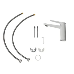 Смеситель Royce Про RCM-120501WH для раковины, белый