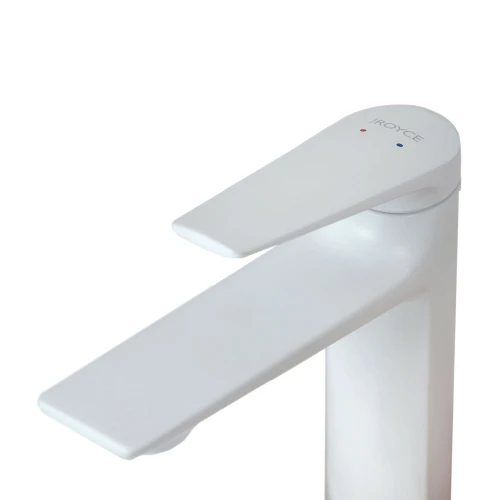 Смеситель Royce Про RCM-120501WH для раковины, белый на Otdelka1.ru