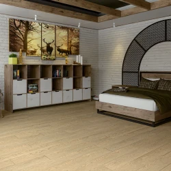Кварц-виниловая плитка Damy Floor Family клеевая 0030-2-LVT Дуб Латте