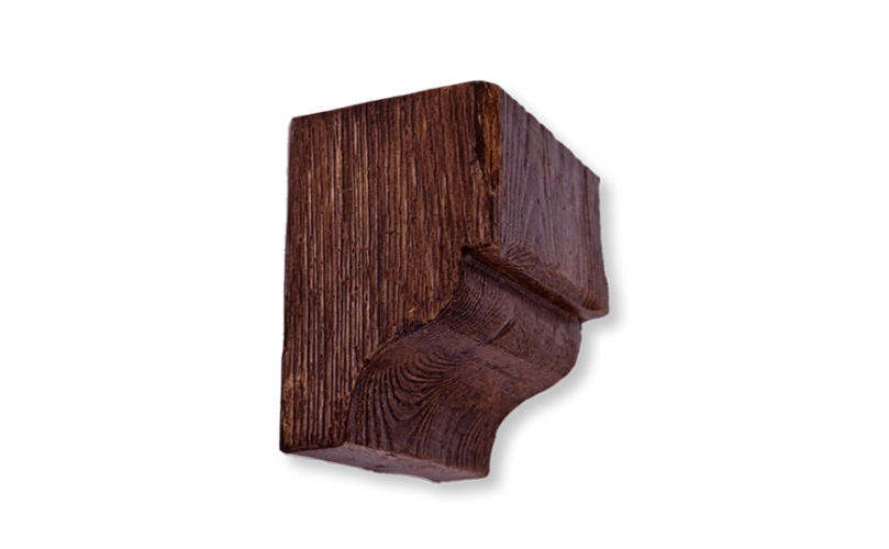 Консоль Уникс КМ12 полиуретановая Дуб на otdelka1.ru