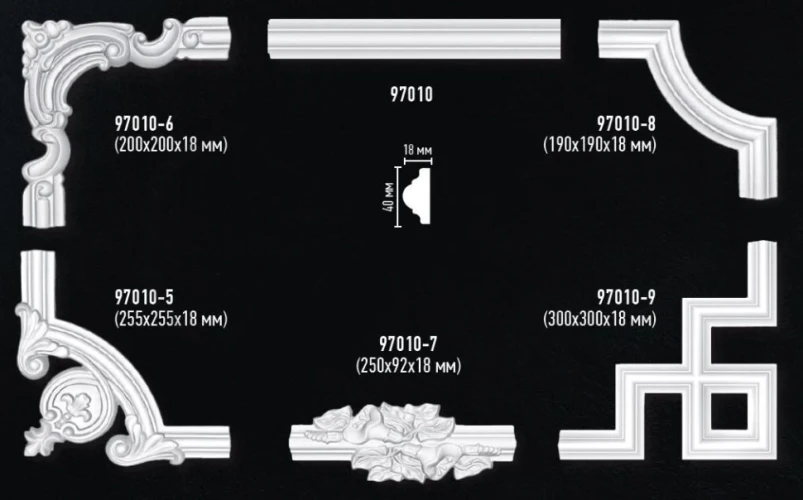 Угол декоративный Decomaster 97010-6 на otdelka1.ru