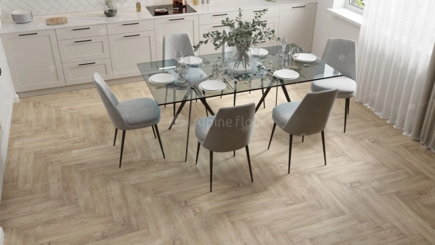 Виниловая плитка Alpine floor Parquet LVT Eco 16-3 Дуб Ваниль Селект на Otdelka1.ru