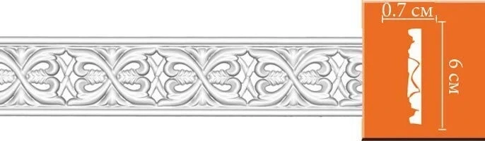 Молдинг с орнаментом Decomaster 98029 на otdelka1.ru