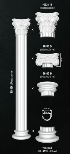 Полукапитель Decomaster 90030-2Н на otdelka1.ru