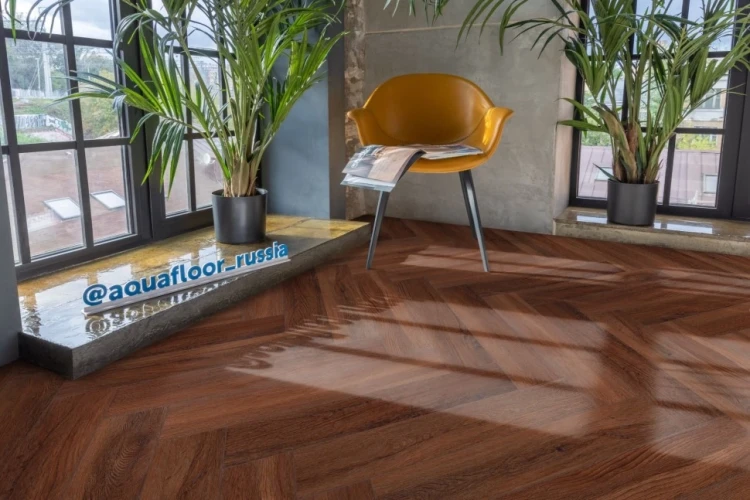 Виниловый Ламинат Аквафлор / Aquafloor Space Parquet Light AF4519PQL на otdelka1.ru