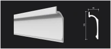 Карниз Decor Dizayn DD518 на otdelka1.ru