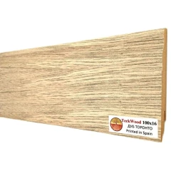 Плинтус МДФ Теквуд / Teckwood 100 мм Дуб Торонто