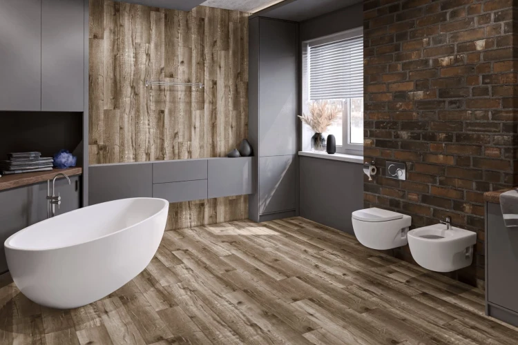 Кварц-виниловая плитка Damy Floor Family клеевая Дуб Изысканный на Otdelka1.ru