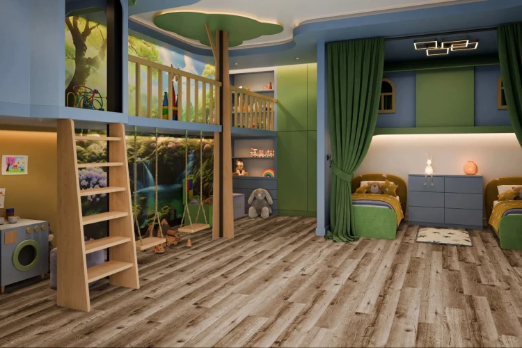 Кварц-виниловая плитка Damy Floor Family клеевая Дуб Изысканный на Otdelka1.ru