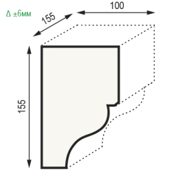 Консоль Уникс КМ16 полиуретановая