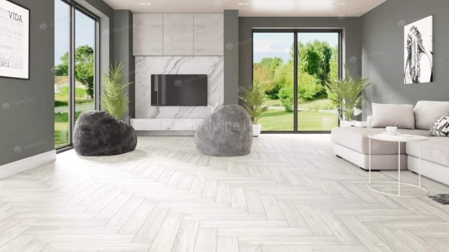Виниловая плитка Alpine floor Parquet LVT Eco 16-4 Дуб Арктик на Otdelka1.ru