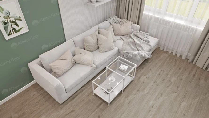 Виниловый ламинат Alpine floor Solo Plus Eco 14-801 Прэсто на Otdelka1.ru