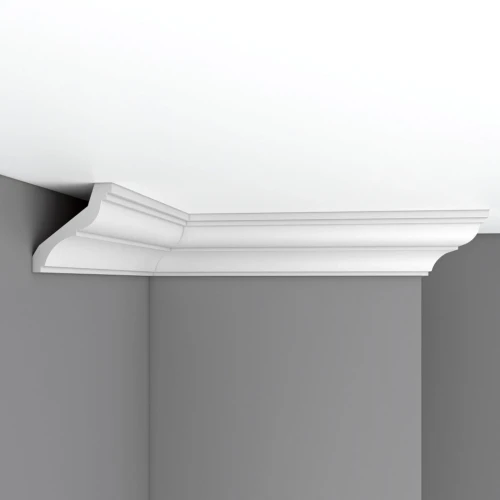 Потолочный плинтус Decomaster 96120F гибкий на otdelka1.ru