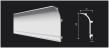 Карниз Decor Dizayn DD520 на otdelka1.ru